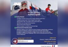 JNE Kendari Membuka Lowongan Kerja untuk Posisi Human Capital JNE Kendari Membuka Lowongan Kerja untuk Posisi Human Capital