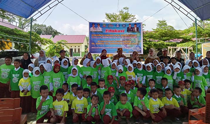 Pemda Konut Salurkan Makan Bergizi Gratis, Wujud Kepedulian Pemerintah Kurangi Stunting