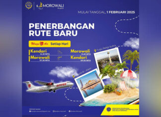 Wings Air Buka Rute Baru Kendari-Morowali, Permudah Konektivitas di Sulawesi Tenggara Wings Air Buka Rute Baru Kendari-Morowali, Permudah Konektivitas di Sulawesi Tenggara