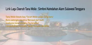 Lirik Lagu Daerah Tana Wolio : Simfoni Keindahan Alam Sulawesi Tenggara Lirik Lagu Daerah Tana Wolio : Simfoni Keindahan Alam Sulawesi Tenggara