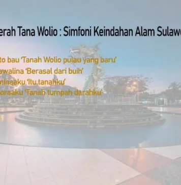 Lirik Lagu Daerah Tana Wolio : Simfoni Keindahan Alam Sulawesi Tenggara Lirik Lagu Daerah Tana Wolio : Simfoni Keindahan Alam Sulawesi Tenggara