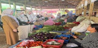Dinas Ketapang Konut Sidak Pasar, Pastikan Stok dan Harga Aman Saat Bulan Ramadan Dinas Ketapang Konut Sidak Pasar, Pastikan Stok dan Harga Aman Saat Bulan Ramadan