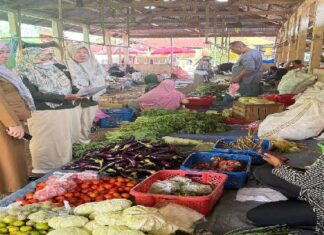 Dinas Ketapang Konut Sidak Pasar, Pastikan Stok dan Harga Aman Saat Bulan Ramadan Dinas Ketapang Konut Sidak Pasar, Pastikan Stok dan Harga Aman Saat Bulan Ramadan