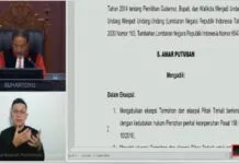 MK Tolak Gugatan Tina-Ihsan, Pilgub Sultra 2024 Tetap Sah MK Tolak Gugatan Tina-Ihsan, Pilgub Sultra 2024 Tetap Sah