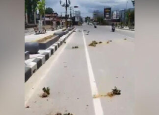 Fasilitas Pedestrian Eks MTQ Kendari Senilai Rp40 Miliar Lebih Dirusak OTK Fasilitas Pedestrian Eks MTQ Kendari Senilai Rp40 Miliar Lebih Dirusak OTK