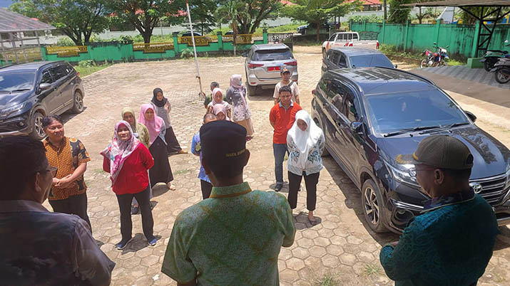 Wakil Bupati Konawe Utara Sidak Kantor Dinas Ketahanan Pangan, Tekankan Program Ketahanan Pangan Presiden