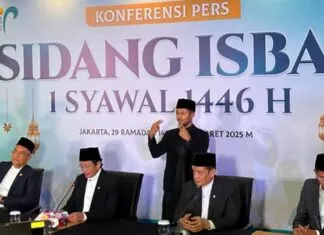 Kementerian Agama Tetapkan 1 Syawal 1446 H Jatuh pada Senin, 31 Maret 2025 Kementerian Agama Tetapkan 1 Syawal 1446 H Jatuh pada Senin, 31 Maret 2025