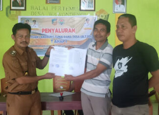 Warga Wawondengi Konsel Terima BLT-DD, Kepala Desa Tekankan Pemanfaatan Tepat Guna Pemdes Wawondengi Salurkan BLT-DD Tahap I Tahun 2025 kepada 24 KPM