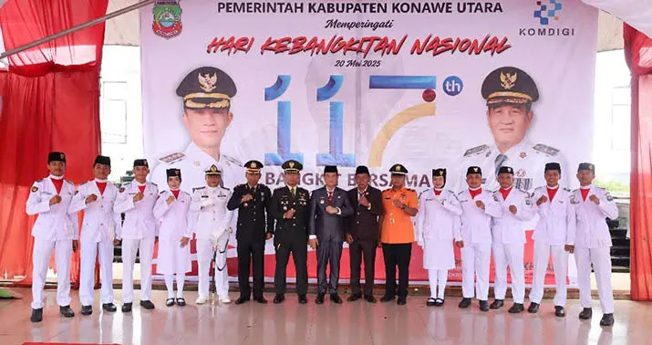 Peringatan Harkitnas di Konawe Utara: Semangat Persatuan dan Kebangkitan Nasional Menggelora