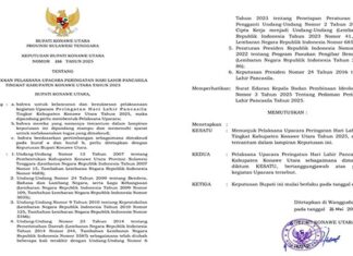 Konawe Utara Siap Gelar Upacara Peringatan Hari Lahir Pancasila Tahun 2025 Konawe Utara Siap Gelar Upacara Peringatan Hari Lahir Pancasila Tahun 2025