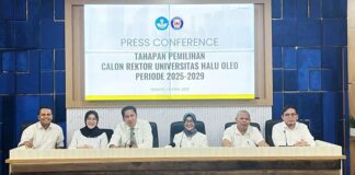 Enam Kandidat Bersaing dalam Pemilihan Rektor Universitas Halu Oleo Periode 2025-2029 Enam Kandidat Bersaing dalam Pemilihan Rektor Universitas Halu Oleo Periode 2025-2029