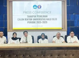 Enam Kandidat Bersaing dalam Pemilihan Rektor Universitas Halu Oleo Periode 2025-2029 Enam Kandidat Bersaing dalam Pemilihan Rektor Universitas Halu Oleo Periode 2025-2029