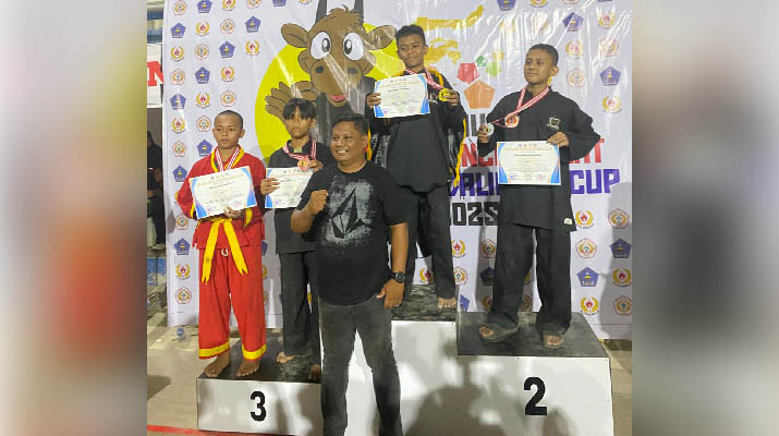 walikotacup_kendari Siswa SMPN 1 Kendari, M Zlatan Ibrahimovic, Sabet Emas di Kejurda Pencak Silat Wali Kota Cup