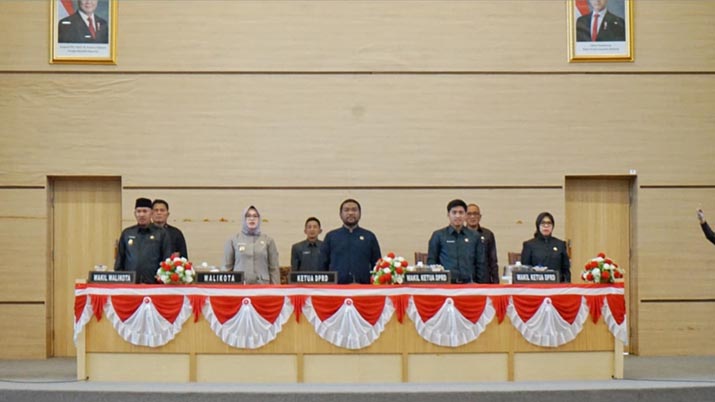dprdkendari_apbd DPRD Kendari Gelar Rapat Paripurna Pertanggungjawaban Pelaksanaan APBD 2024, Raih Opini WTP ke-13 Kali