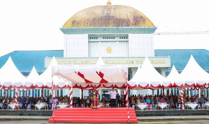 harganas Gubernur Sultra Pimpin Peringatan Harganas ke-32: Keluarga Fondasi Indonesia Maju