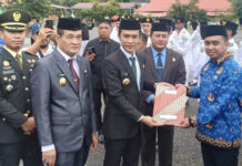 Pemda Konawe Utara Peringati Hari Lahir Pancasila, 63 CPNS Terima SK