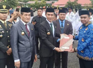 Pemda Konawe Utara Peringati Hari Lahir Pancasila, 63 CPNS Terima SK Pemda Konawe Utara Peringati Hari Lahir Pancasila, 63 CPNS Terima SK