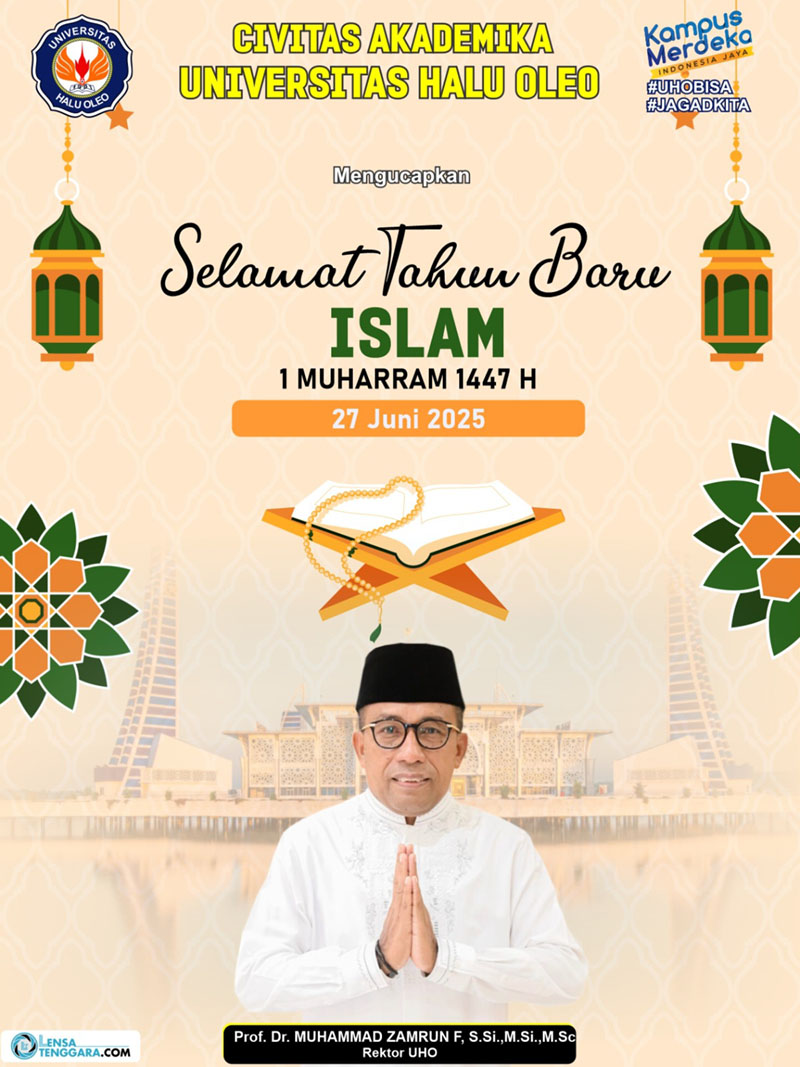 iklan UHO kendari Tahun baru islam 2025