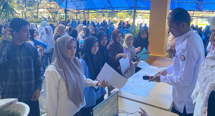camaba_uho 1.218 Calon Mahasiswa UHO Jalani Pemeriksaan Kesehatan Sebelum Resmi Kuliah