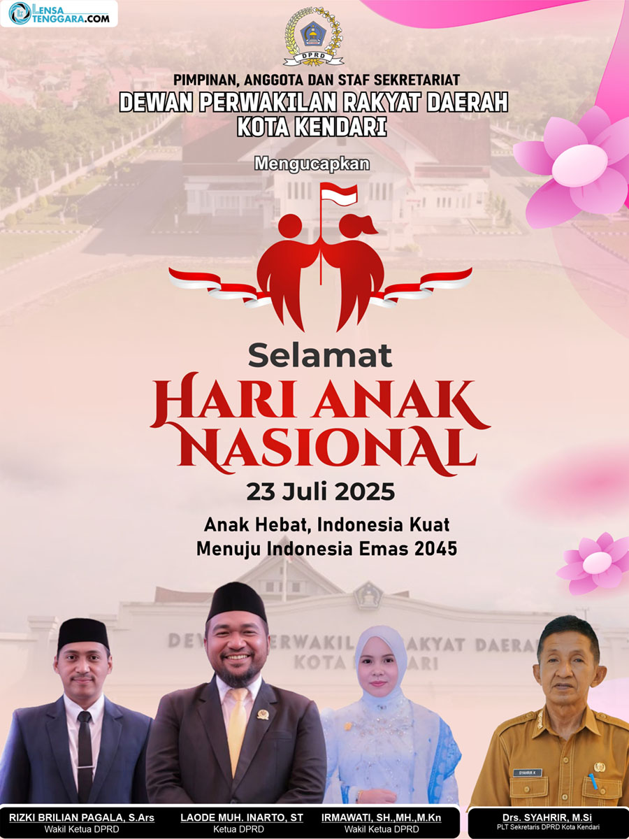 dprd kendari hari anak nasional 2025