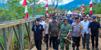 Peresmian Jembatan Bailey Konawe Utara oleh Gubernur Sultra, Pulihkan Jalur Trans Sulawesi Peresmian Jembatan Bailey Konawe Utara oleh Gubernur Sultra, Pulihkan Jalur Trans Sulawesi