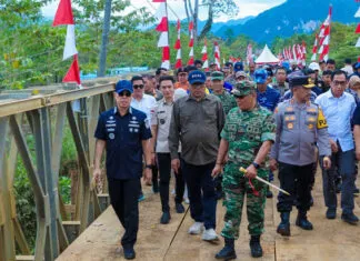 Peresmian Jembatan Bailey Konawe Utara oleh Gubernur Sultra, Pulihkan Jalur Trans Sulawesi Peresmian Jembatan Bailey Konawe Utara oleh Gubernur Sultra, Pulihkan Jalur Trans Sulawesi