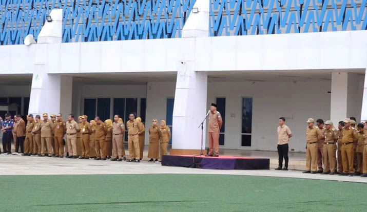 pad_kendari Wakil Wali Kota Kendari Soroti Kinerja OPD dan Kebersihan Kota dalam Apel Gabungan