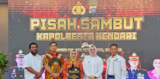 Ketua DPRD Kendari Hadiri Pisah Sambut Kapolresta Kendari, Harap Kamtibmas Lebih Baik Lagi Ketua DPRD Kendari Hadiri Pisah Sambut Kapolresta Kendari, Harap Kamtibmas Lebih Baik Lagi