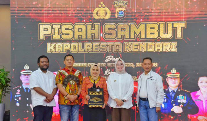 pisah_sambut_kapolres_kendari Ketua DPRD Kendari Hadiri Pisah Sambut Kapolresta Kendari, Harap Kamtibmas Lebih Baik Lagi