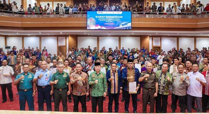 rakor-pencegahan-korupsi Gubernur Sultra Buka Rakor Pencegahan Korupsi Terintegrasi Tahun 2025