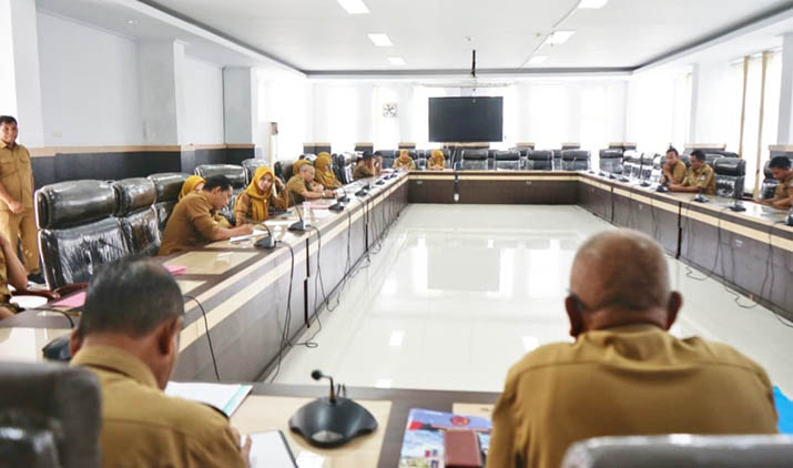 Sekretariat DPRD Kendari Lakukan Evaluasi dan Koordinasi Terkait Fasilitasi Kegiatan DPRD