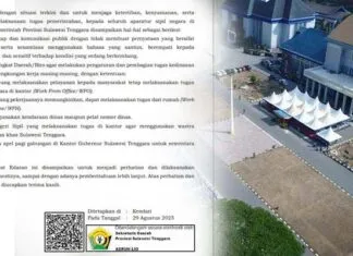 Antisipasi Situasi Terkini, Pemprov Sultra Terbitkan Surat Edaran, ASN Dilarang Gunakan Kendaraan Dinas Antisipasi Situasi Terkini, Pemprov Sultra Terbitkan Surat Edaran, ASN Dilarang Gunakan Kendaraan Dinas