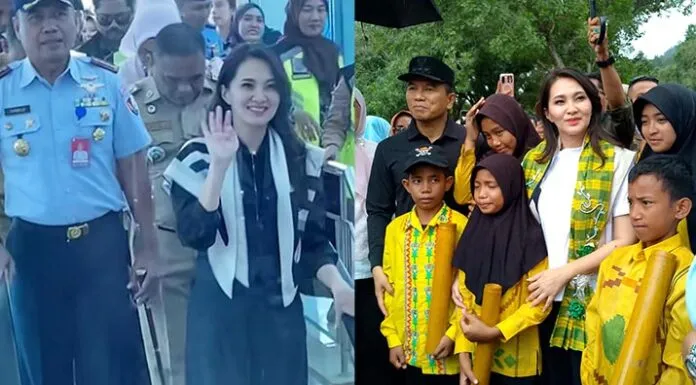Gubernur Maluku Utara, Sherly Tjoanda Disambut Meriah Saat Tiba di Kendari Hadiri Rakornas PHD 2025 Gubernur Maluku Utara, Sherly Tjoanda Disambut Meriah Saat Tiba di Kendari Hadiri Rakornas PHD 2025