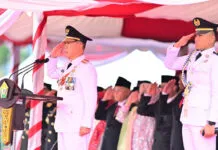 Gubernur Andi Sumangerukka Pimpin Upacara HUT ke-80 RI di Sultra Gubernur Andi Sumangerukka Pimpin Upacara HUT ke-80 RI di Sultra