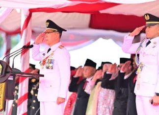 Gubernur Andi Sumangerukka Pimpin Upacara HUT ke-80 RI di Sultra Gubernur Andi Sumangerukka Pimpin Upacara HUT ke-80 RI di Sultra