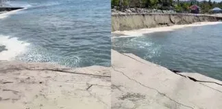 Fenomena Abrasi di Konawe Utara: Pasir Pantai Ambruk, Warga Panik Fenomena Abrasi di Konawe Utara: Pasir Pantai Ambruk, Warga Panik