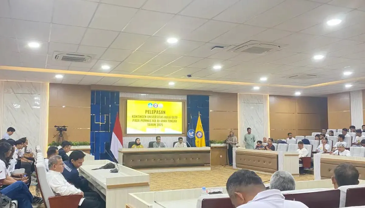 kontingen_uho UHO Kirim 80 Atlet Terbaik ke Pomnas XIX di Semarang dan Solo
