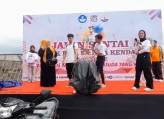 Ribuan Peserta Meriahkan Jalan Santai Dies Natalis ke-24 STMIK Bina Bangsa Kendari Ribuan Peserta Meriahkan Jalan Santai Dies Natalis ke-24 STMIK Bina Bangsa Kendari