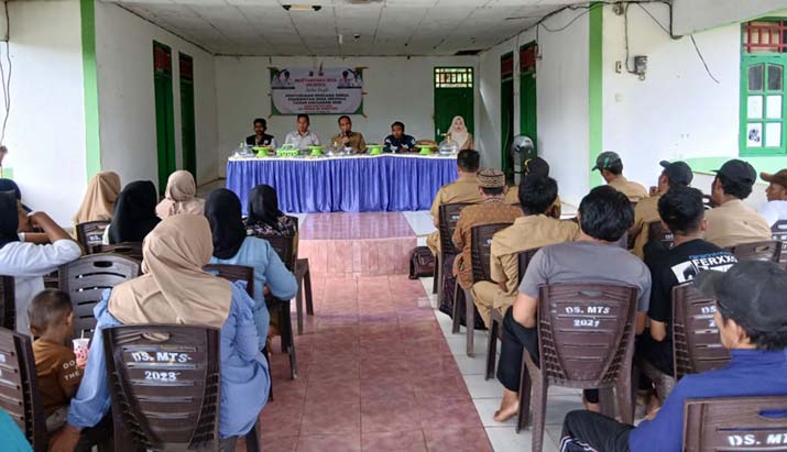 mataoleo Menuju Desa Maju, Pemerintah Desa Mata Osole Gelar Musdes Rancang RKPDesa 2026