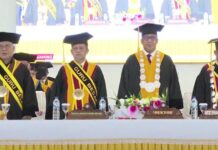 UHO Kukuhkan 8 Guru Besar dari 6 Fakultas, Tegaskan Komitmen Tridharma Perguruan Tinggi UHO Kukuhkan 8 Guru Besar dari 6 Fakultas, Tegaskan Komitmen Tridharma Perguruan Tinggi