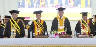 UHO Kukuhkan 8 Guru Besar dari 6 Fakultas, Tegaskan Komitmen Tridharma Perguruan Tinggi UHO Kukuhkan 8 Guru Besar dari 6 Fakultas, Tegaskan Komitmen Tridharma Perguruan Tinggi