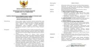 Bupati Konawe Selatan Tetapkan Panitia Percepatan Pembentukan Kabupaten Konawe Timur Bupati Konawe Selatan Tetapkan Panitia Percepatan Pembentukan Kabupaten Konawe Timur