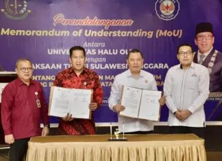 UHO dan Kejati Sultra Jalin Kerja Sama Penanganan Masalah Hukum Bidang Perdata dan TUN UHO dan Kejati Sultra Jalin Kerja Sama Penanganan Masalah Hukum Bidang Perdata dan TUN