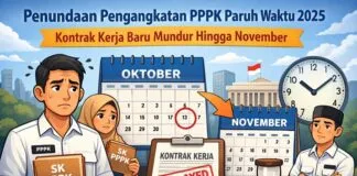 Pengangkatan PPPK Paruh Waktu 2025 Berpotensi Mundur, Kontrak Kerja Diperkirakan November Pengangkatan PPPK Paruh Waktu 2025 Berpotensi Mundur, Kontrak Kerja Diperkirakan November