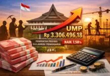 Resmi! UMP Sultra 2026 Naik 7,58 Persen Jadi Rp3,3 Juta Berlaku Mulai 1 Januari UMP Sultra 2026 Naik 7,58 Persen Jadi Rp3,3 Juta Berlaku Mulai 1 Januari