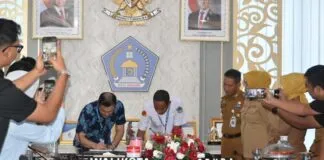 Pemkot Kendari Jalin Kerja Sama dengan PT Easybook, Fokus Kembangkan Anjungan Kota Kendari Pemkot Kendari Jalin Kerja Sama dengan PT Easybook, Fokus Kembangkan Anjungan Kota Kendari