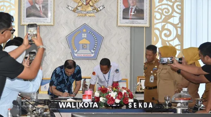 kendari_easybook Pemkot Kendari Jalin Kerja Sama dengan PT Easybook, Fokus Kembangkan Anjungan Kota Kendari