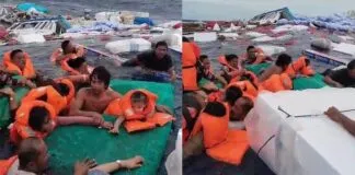 KM Cahaya Intan Selebes Tenggelam di Perairan Poleang, Seluruh Penumpang Selamat KM Cahaya Intan Selebes Tenggelam di Perairan Poleang, Seluruh Penumpang Selamat