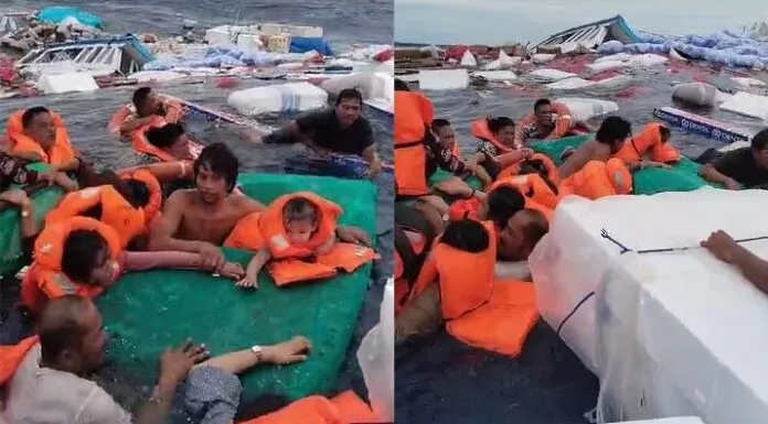 KM Cahaya Intan Selebes Tenggelam di Perairan Poleang, Seluruh Penumpang Selamat KM Cahaya Intan Selebes Tenggelam di Perairan Poleang, Seluruh Penumpang Selamat