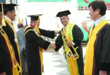 Pengukuhan Delapan Guru Besar, UHO Targetkan 250 Profesor pada 2030 Pengukuhan Delapan Guru Besar, UHO Targetkan 250 Profesor pada 2030